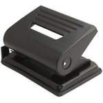 Дырокол BASY "7317", до 10 листов, пластиковый корпус, ассорти