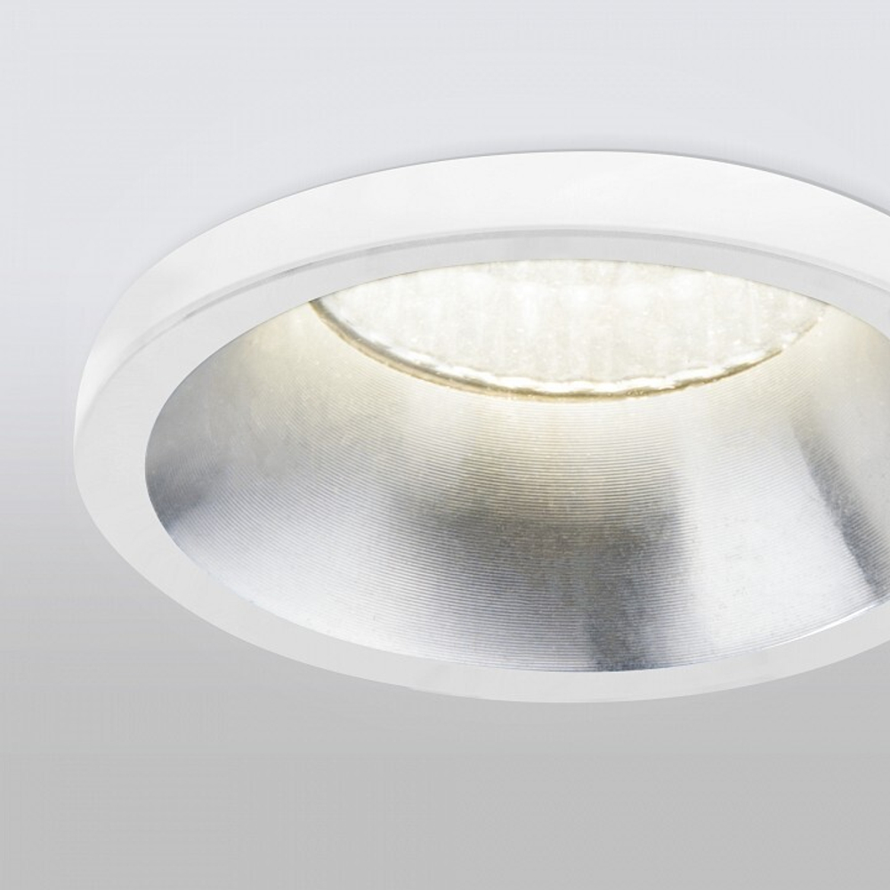 Встраиваемый светильник Elektrostandard 15269/LED белый/никель