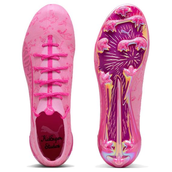 PUMA ULTRA 5 ULTIMATE Футбольные бутсы Низкие Розовые Унисекс