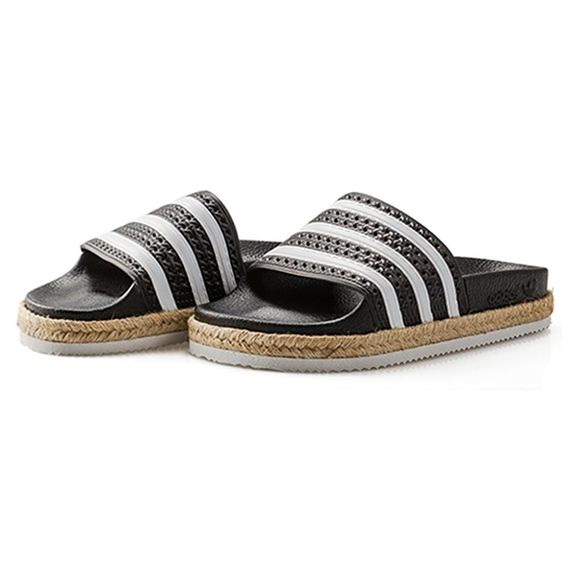 Adidas Adilette Bold 'Black White'