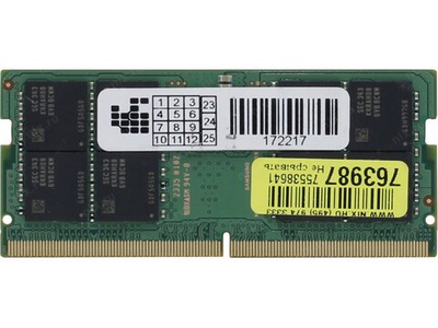 Оперативная память Samsung M425R4GA3BB0-CWM, DDR5 1х 32ГБ 5600 МГц, SODIMM, OEM
