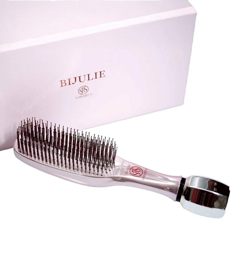 S-HEART-S Расческа с массажным роллером для кожи головы и волос Scalp Brush Bijulie