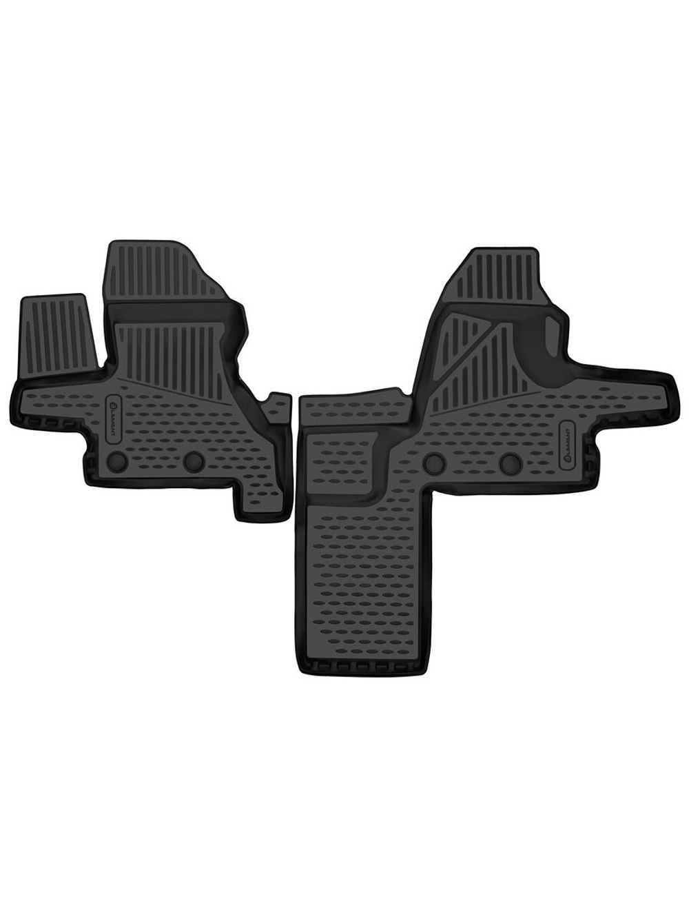Коврики в салон для Sollers ATLANT 2022- 2шт. (полиуретан) ELEMENTAN0454210K.F
