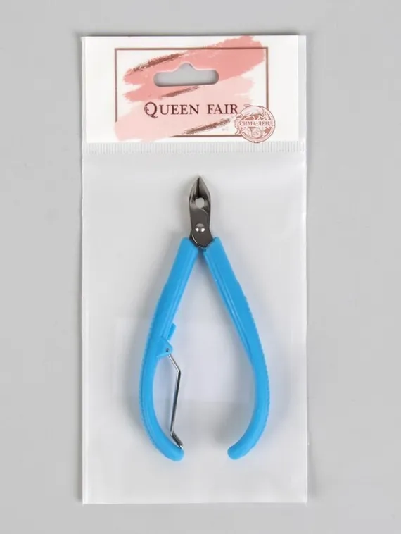 Кусачки маникюрные для кутикулы, 10 см, длина лезвия - 8 мм, цвет МИКС