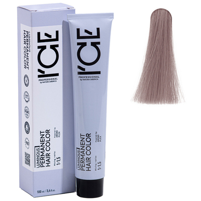 8.21 крем-краска ICE Permanent светлый блонд фиолетово-пепельный - 100 мл.