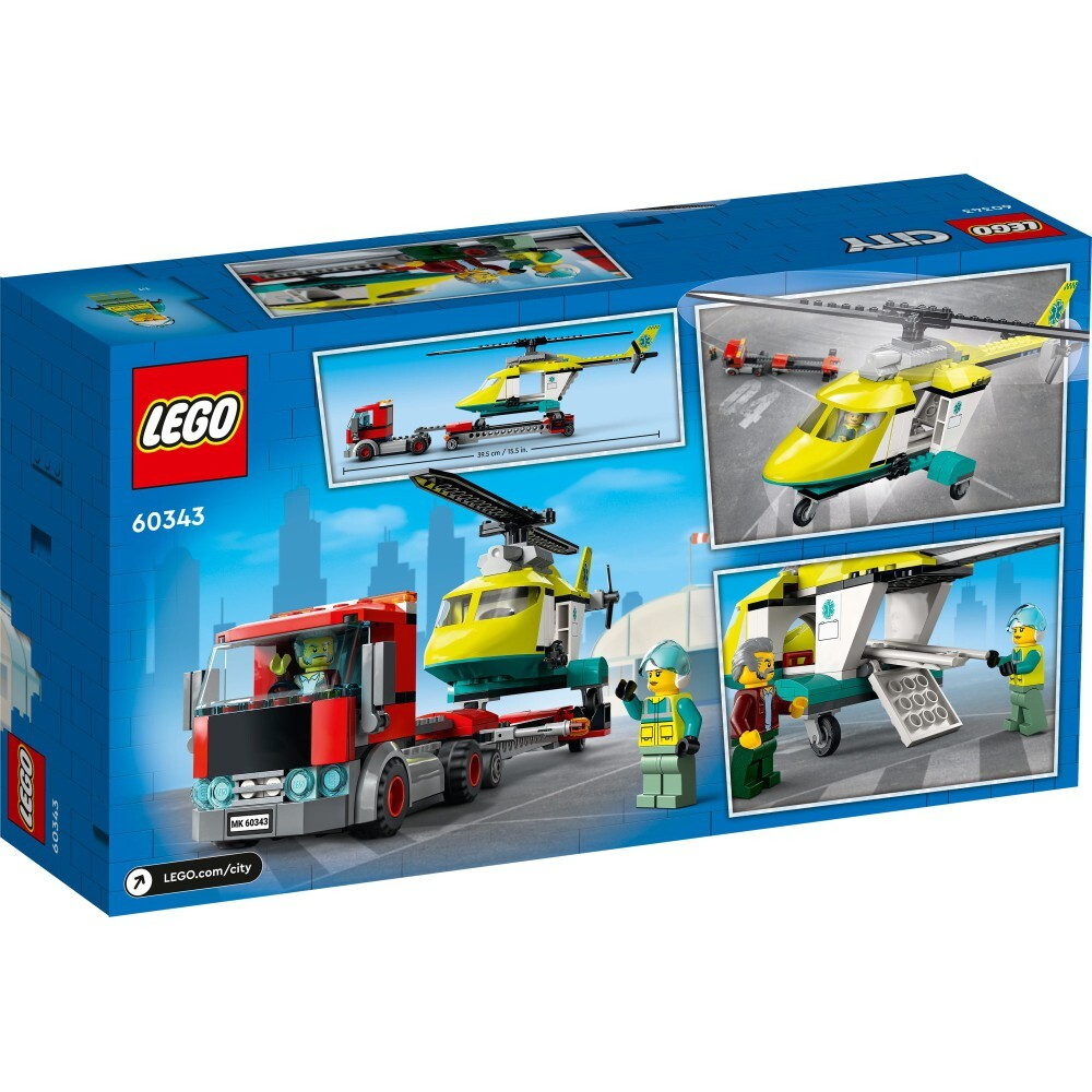 LEGO City — 60343 Спасательный вертолет-грузовик / артикул   60343  / GTIN 5702017161150