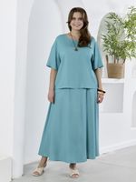 Блузка Камео-4 Виотекс БИРЮЗОВЫЙ