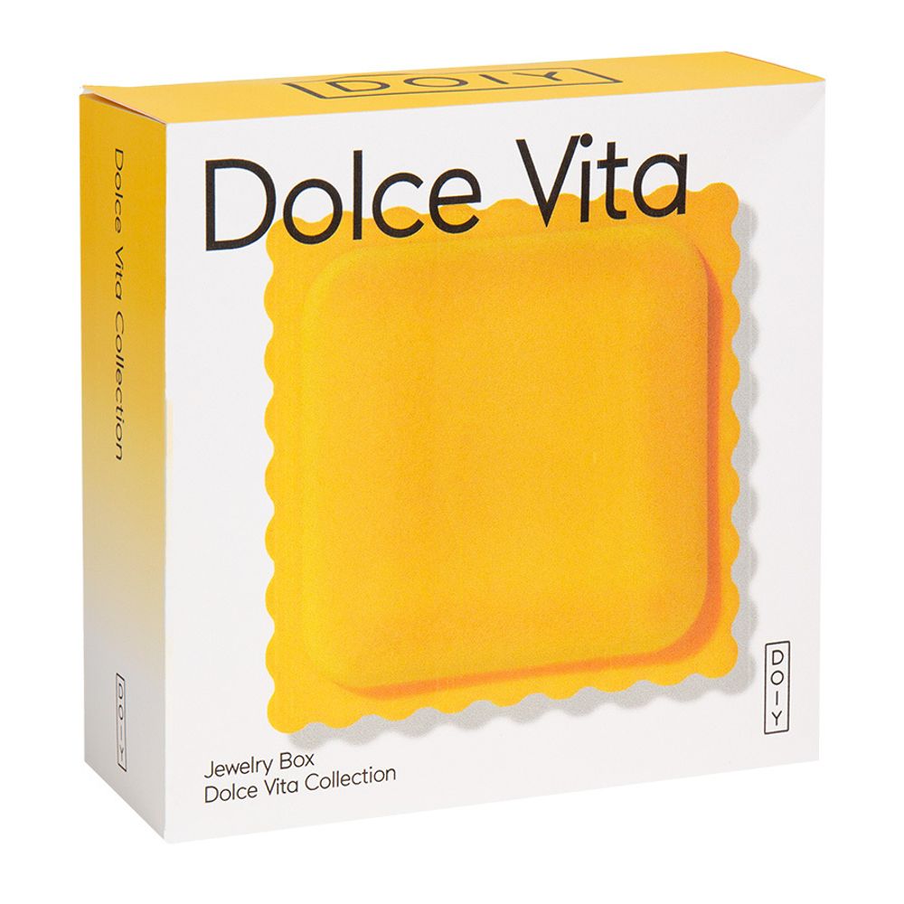 Шкатулка для украшений Dolce Vita, Ravioli, 13х13х6 см