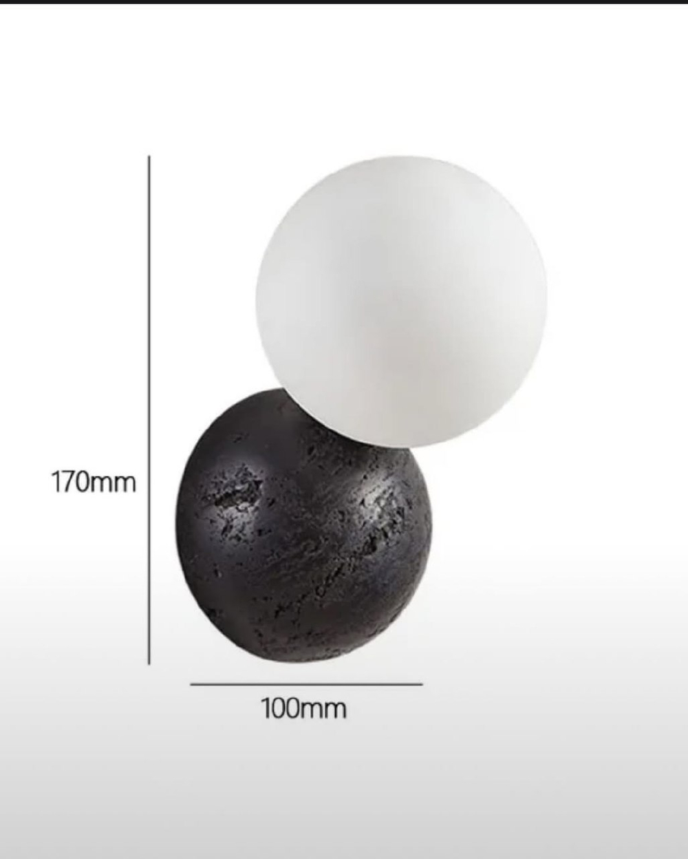 Бра из травертина