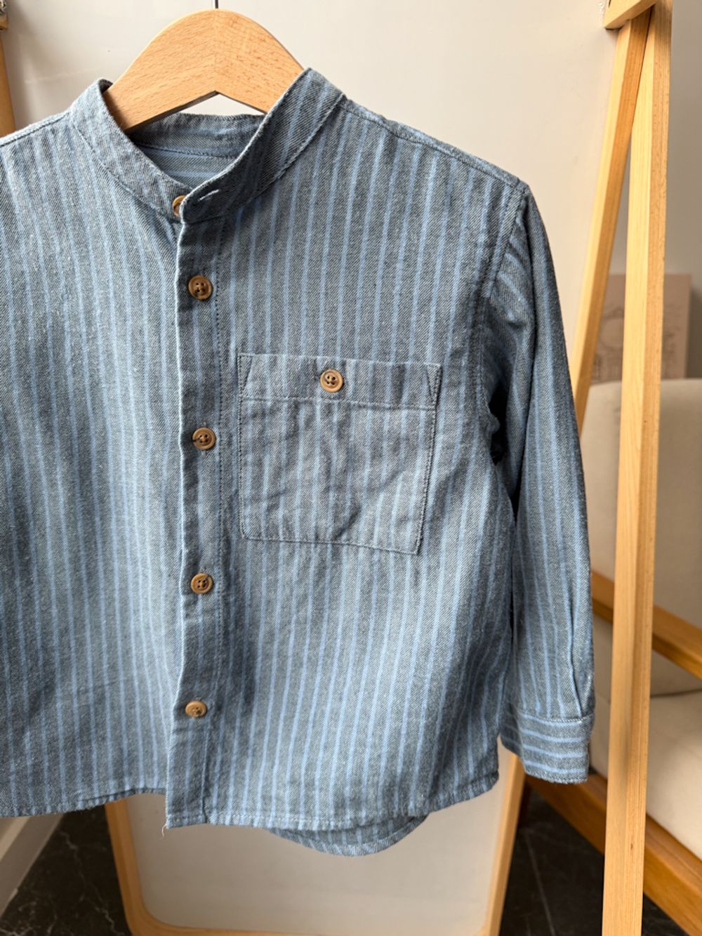 Хлопковая рубашка Zara, 98