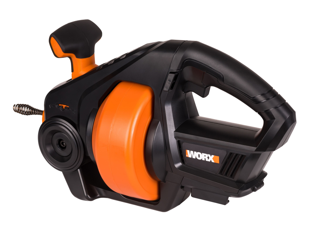 Устройство для прочистки труб аккумуляторное WORX WX891.9 20В без АКБ и ЗУ коробка