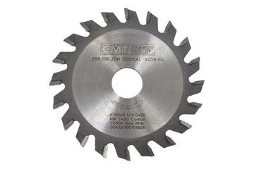 Диск пильный подрезной конический (100х20х3.1-4.0 мм; Z=20) CMT 288.100.20H