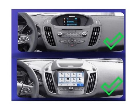 Магнитола для Ford Kuga 2 2013-2019 (любые комплектации) - Teyes TPRO 2 экран 9.7" в стиле "Тесла" на Android 10, ТОП процессор, 4G SIM-слот