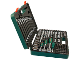 S68H5234111S Набор инструмента универсальный 1/4", 1/2"DR Super Tech, 111 предметов