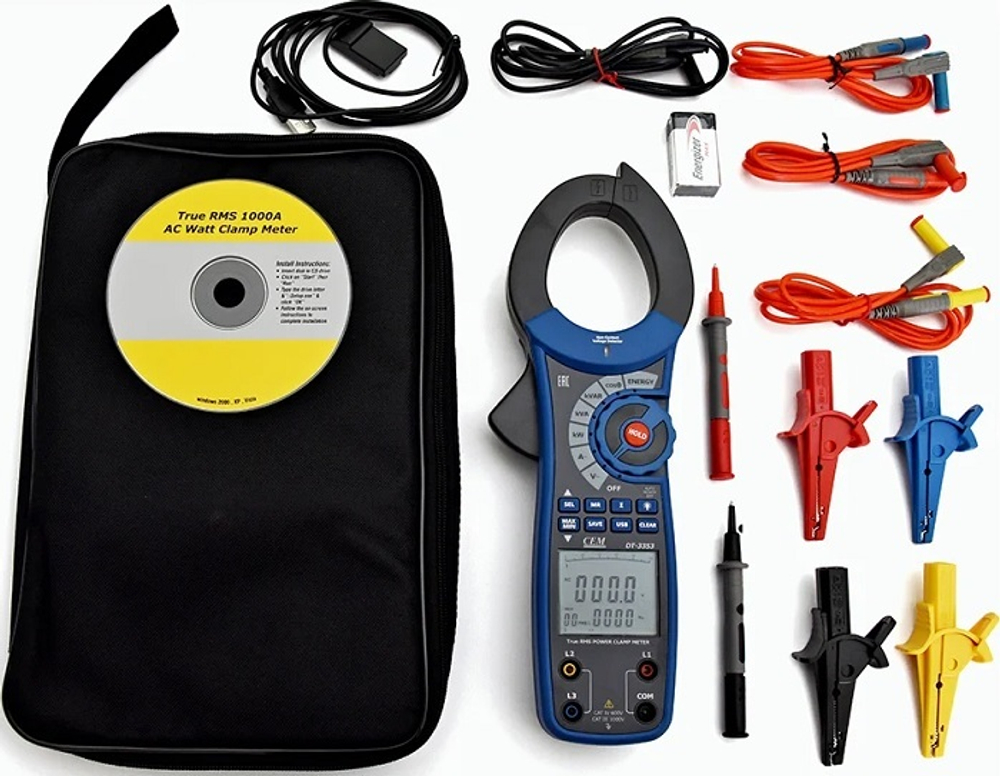 Токоизмерительные клещи  CEM DT-3353