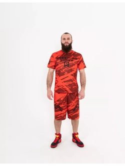 Костюм компрессионный шорты и футболка для тренировок