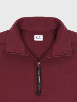 Свитшот на молнии C.P. Company Diagonal Raised Half Zip Port Royal