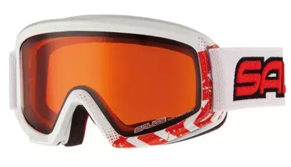 Очки горнолыжные Salice 2022-23 708DAFD White-Orange/Da Orange S2 (б/р)