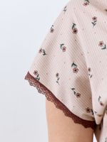 Ночная сорочка Вельвета-1 Виотекс БЕЖЕВЫЙ