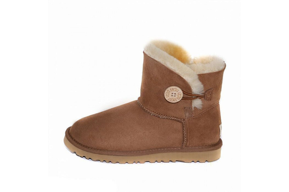 UGG Mini Bailey Button II Chestnut