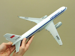 Модель самолета Ту-204-100 (М1:100, Аэрофлот СССР-64001)