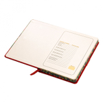 Записная книжка, А5, Yalong, 7БЦ, матовая ламинация, ляссе, клапан на магните, клетка, цветной срез, 140 л., "Паттерн единороги", ассорти