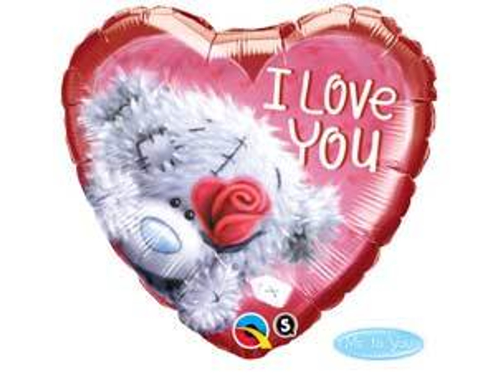 П 18" Me To You ILY Роза красная