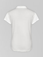 Поло LJHY 2570 однотонное с логотипом спереди и на рукаве