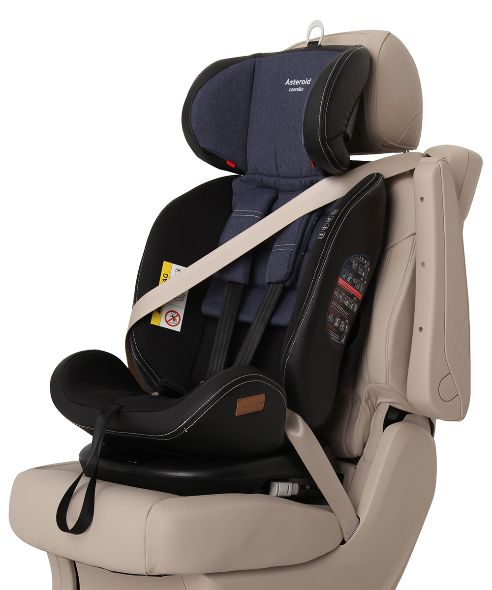 Детское автокресло Carrello Asteroid Magnet Grey 2024 (Isofix,  c поворотом на 360°.