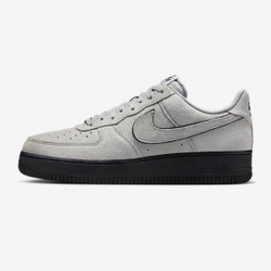 Nike Air Force 1 Low Light Smoke Grey Suede Black