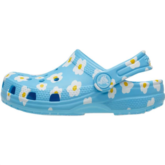 Crocs Classic Daisy Clog 'Blue'