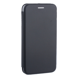 Чехол-книжка кожаный Fashion Case Slim-Fit для Meizu M 15 (5.46&quot;) Black Черный