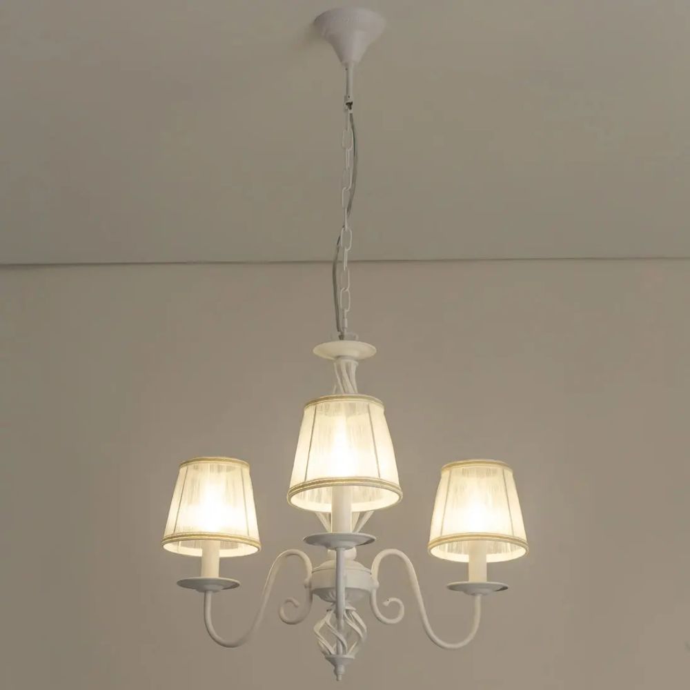 Citilux Ровена CL427130 Люстра с абажурами Белая