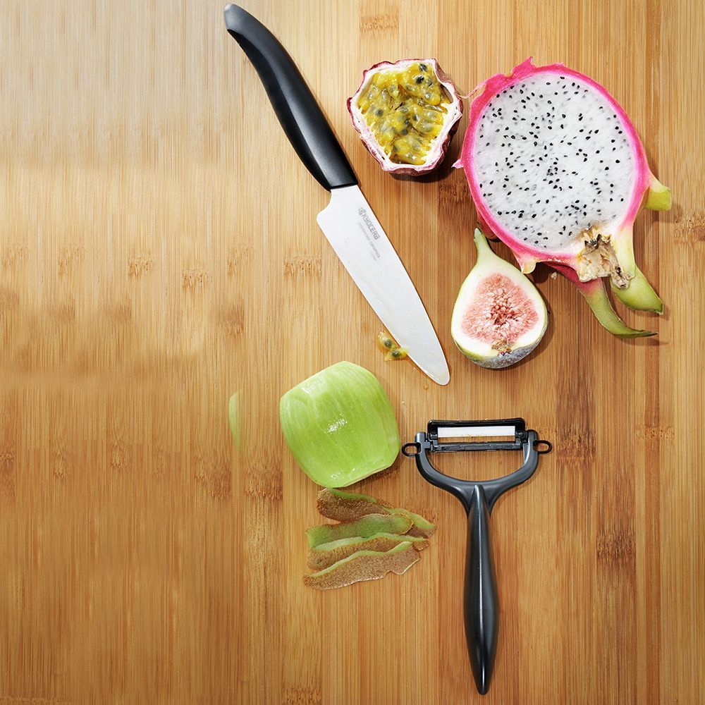 Набор из 2 ножей Kyocera FK Series Black&White Япония фото