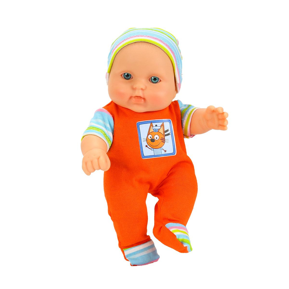 Пупс Малыш 3 в одежде Три кота 20см. (Весна)