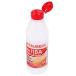 Клей ПВА BRAUBERG, 0,5 кг, универсальный (бумага, картон, дерево), 600982