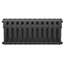 Радиатор биметаллический черный BiLiner 350  12 секции