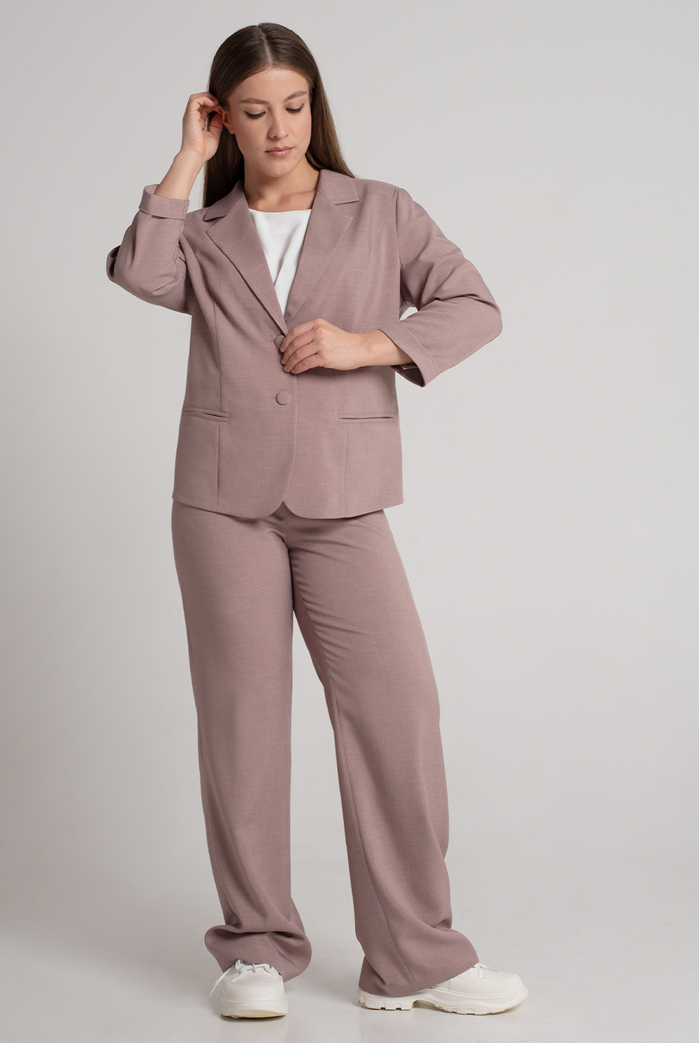 Жакет женский 3736зпб, какао #479Как043736зпб