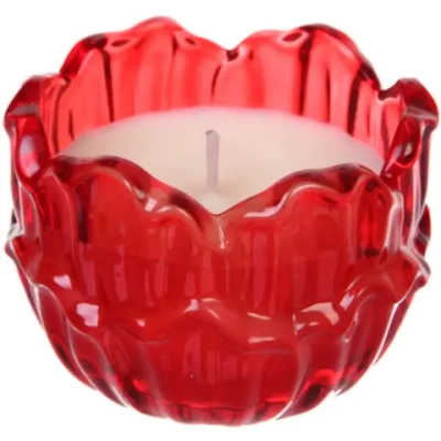 Свеча в стакане «Пламя» 8,3*6 см, Красный