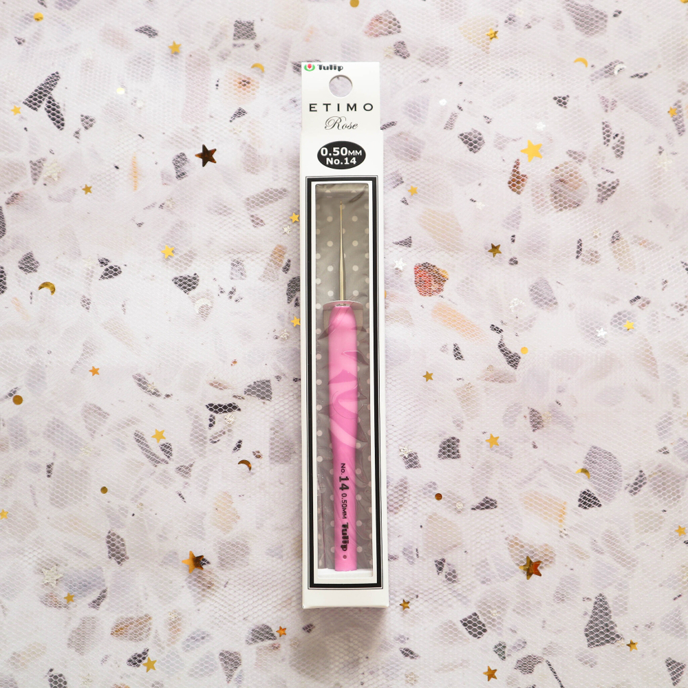 Крючок для вязания Tulip ETIMO Rose