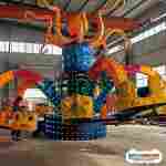 Аттракцион осьминог «Подводные путешествия» 16 кабинок, 32 места 12×12×5 м