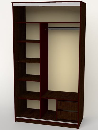 Шкаф-купе СЕНТ-3 правый