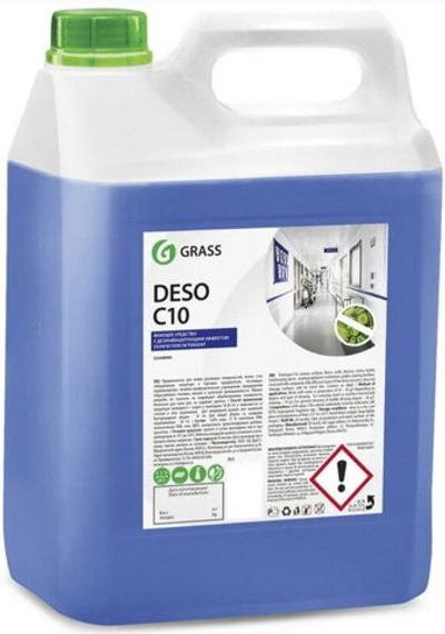 Средство для чистки и дезинфекции Deso C10 (канистра 5 кг) 125191