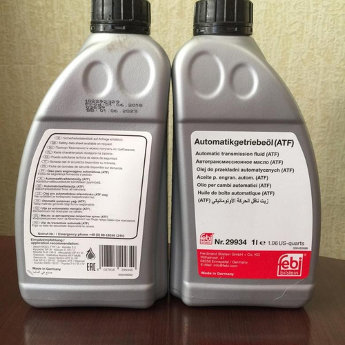 Масло трансмиссионное ATF Febi 1 л.