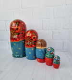 Матрешка "с курочкой" традиция 5мест