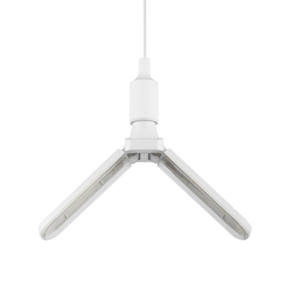 Фитолампа для растений светодиодная ЭРА GREEN LINE ФИТО-20W-PFR-E27-GR 2-х лепестковая полного спектра 20 Вт Е27 | Фитолампы Е27