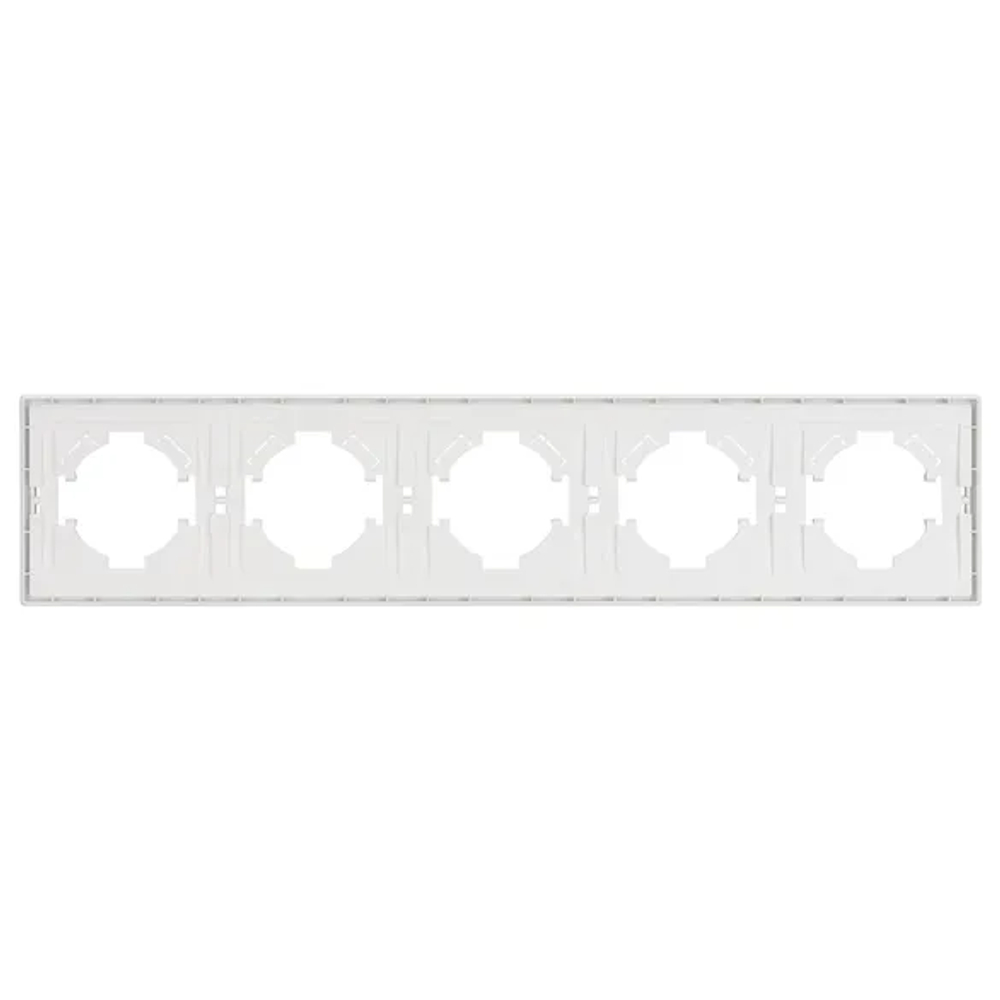 Рамка пластиковая FRM-TENDO-SFPL-5-WH (Arlight, -) 054660