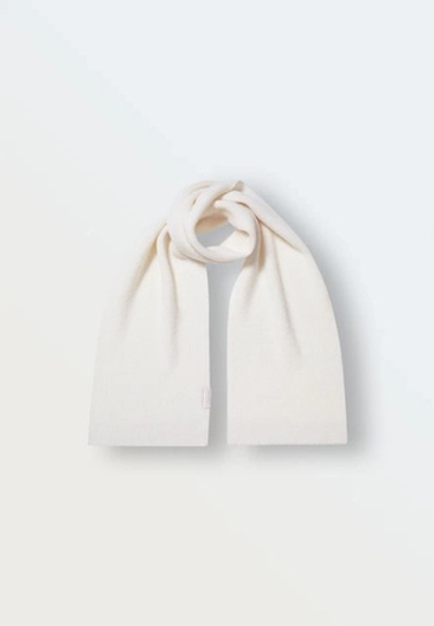 Шарф вязаный (экрю)