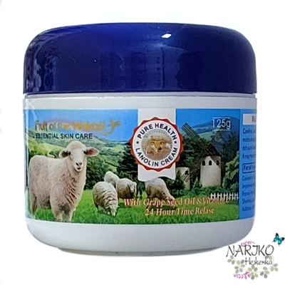 Крем для лица и тела с овечьей плацентой WOKALI LANILIN, 125 гр.