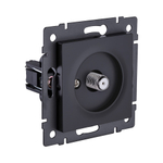 Розетка спутниковая SAT, черный матовый Kollinger REA-020BM для Aspekt, Eleganz, Reflex